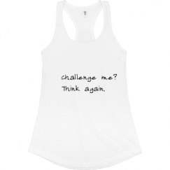 Ladies Slim Fit Racerback Tank Top
