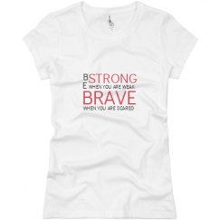Ladies Slim Fit Basic Promo Jersey Tee