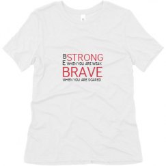 Ladies Relaxed Fit Super Soft Triblend Tee