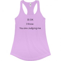 Ladies Slim Fit Racerback Tank Top