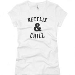 Ladies Slim Fit Basic Promo Jersey Tee