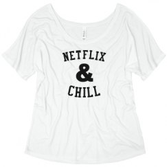 Ladies Flowy Slouchy Tee