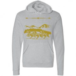 Unisex Fleece Pullover Midweight Hoodie