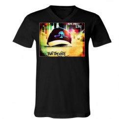 Unisex V-Neck Jersey Tee