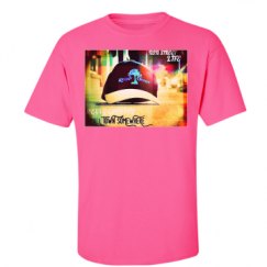 Unisex Ultra Cotton Safety Neon Crewneck Tee