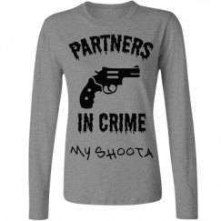 Ladies Relaxed Fit Basic Long Sleeve Tee