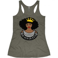 Ladies Slim Fit Super Soft Racerback Triblend Tank