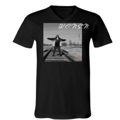 Unisex V-Neck Jersey Tee