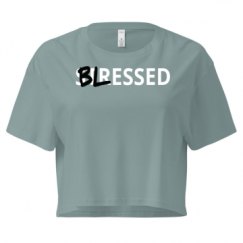 Ladies Festival Cali Crop Top Tee