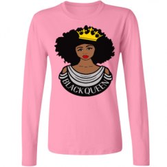 Ladies Relaxed Fit Basic Long Sleeve Tee