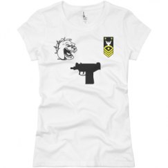 Ladies Slim Fit Basic Promo Jersey Tee