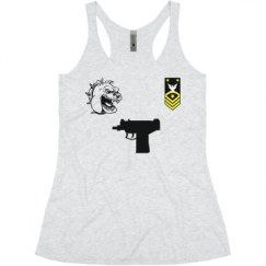 Ladies Slim Fit Super Soft Racerback Triblend Tank