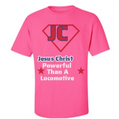 Unisex Ultra Cotton Safety Neon Crewneck Tee
