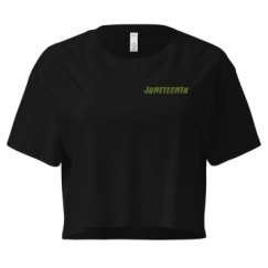 Ladies Festival Cali Crop Top Tee