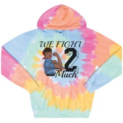 Unisex Tie-Dye Fleece Hoodie