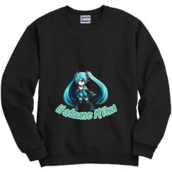 Unisex Film and Foil Crewneck Sweatshirt