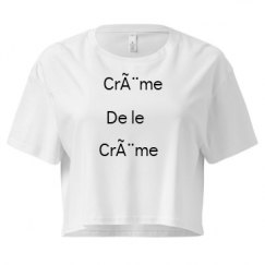 Ladies Festival Cali Crop Top Tee