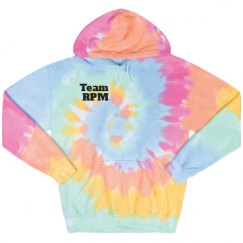 Unisex Tie-Dye Fleece Hoodie