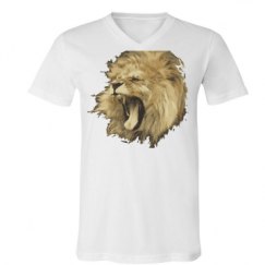 Unisex V-Neck Jersey Tee