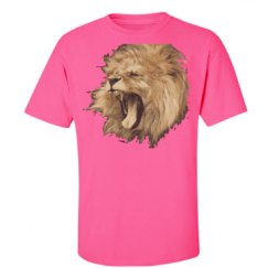 Unisex Ultra Cotton Safety Neon Crewneck Tee