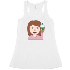 Ladies Flowy Racerback Tank