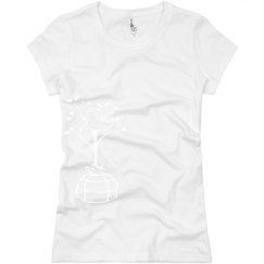 Ladies Slim Fit Basic Promo Jersey Tee
