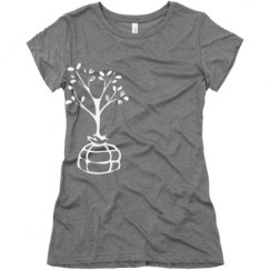 Ladies Slim Fit Super Soft Triblend Tee