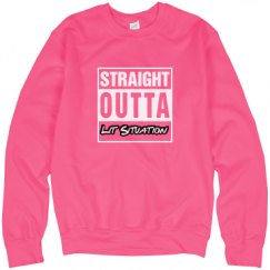 Unisex Neon Crewneck Sweatshirt
