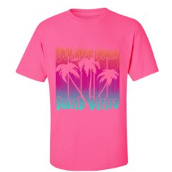 Unisex Ultra Cotton Safety Neon Crewneck Tee