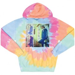 Unisex Tie-Dye Fleece Hoodie