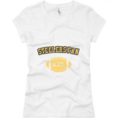 Ladies Slim Fit Basic Promo Jersey Tee