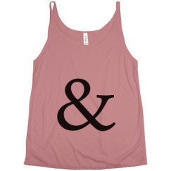 Ladies Flowy Slouchy Tank