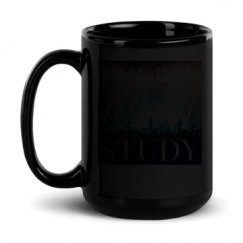 15oz Black Glossy Mug
