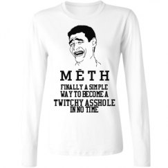 Ladies Relaxed Fit Basic Long Sleeve Tee