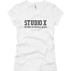 Ladies Slim Fit Basic Promo Jersey Tee
