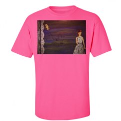 Unisex Ultra Cotton Safety Neon Crewneck Tee