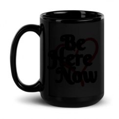 15oz Black Glossy Mug