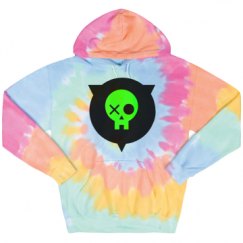 Unisex Tie-Dye Fleece Hoodie