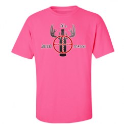 Unisex Ultra Cotton Safety Neon Crewneck Tee