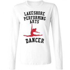 Ladies Relaxed Fit Basic Long Sleeve Tee