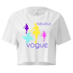 Ladies Festival Cali Crop Top Tee