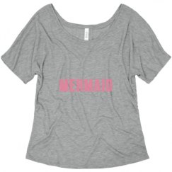 Ladies Flowy Slouchy Tee