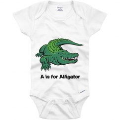 A is for Alligator