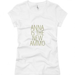 Ladies Slim Fit Basic Promo Jersey Tee