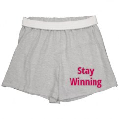 Slim Fit Cheer Shorts