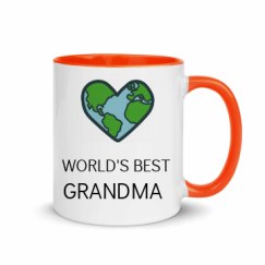 11oz Ceramic Mug with Color Inside