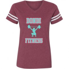 Ladies Relaxed Fit Vintage Sports Tee