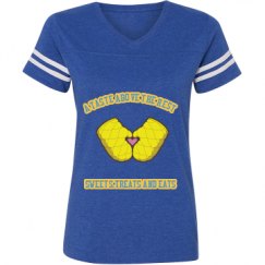 Ladies Relaxed Fit Vintage Sports Tee