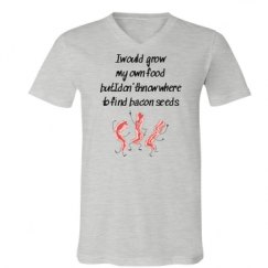 Unisex V-Neck Jersey Tee