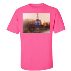 Unisex Ultra Cotton Safety Neon Crewneck Tee